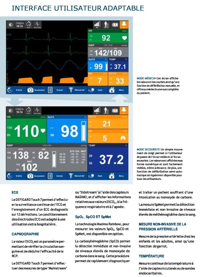 AED Defigard Touch 7 Schiller V5