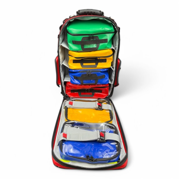 Borsa di pronto soccorso Saver Pro / FR, PVC Rosso