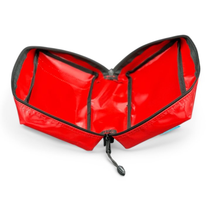 First aid Kit PVC rouge Vide