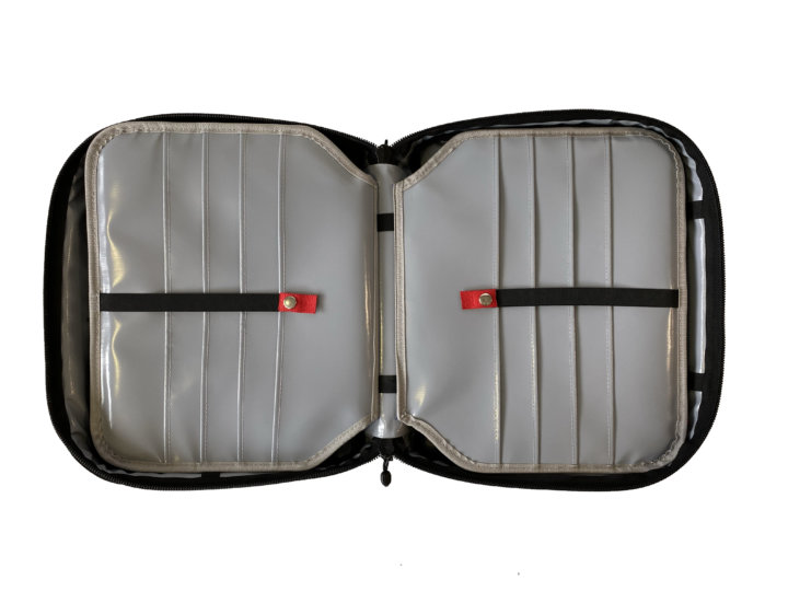 AMMO Intubation CMAC PVC Tasche Grau und Grün